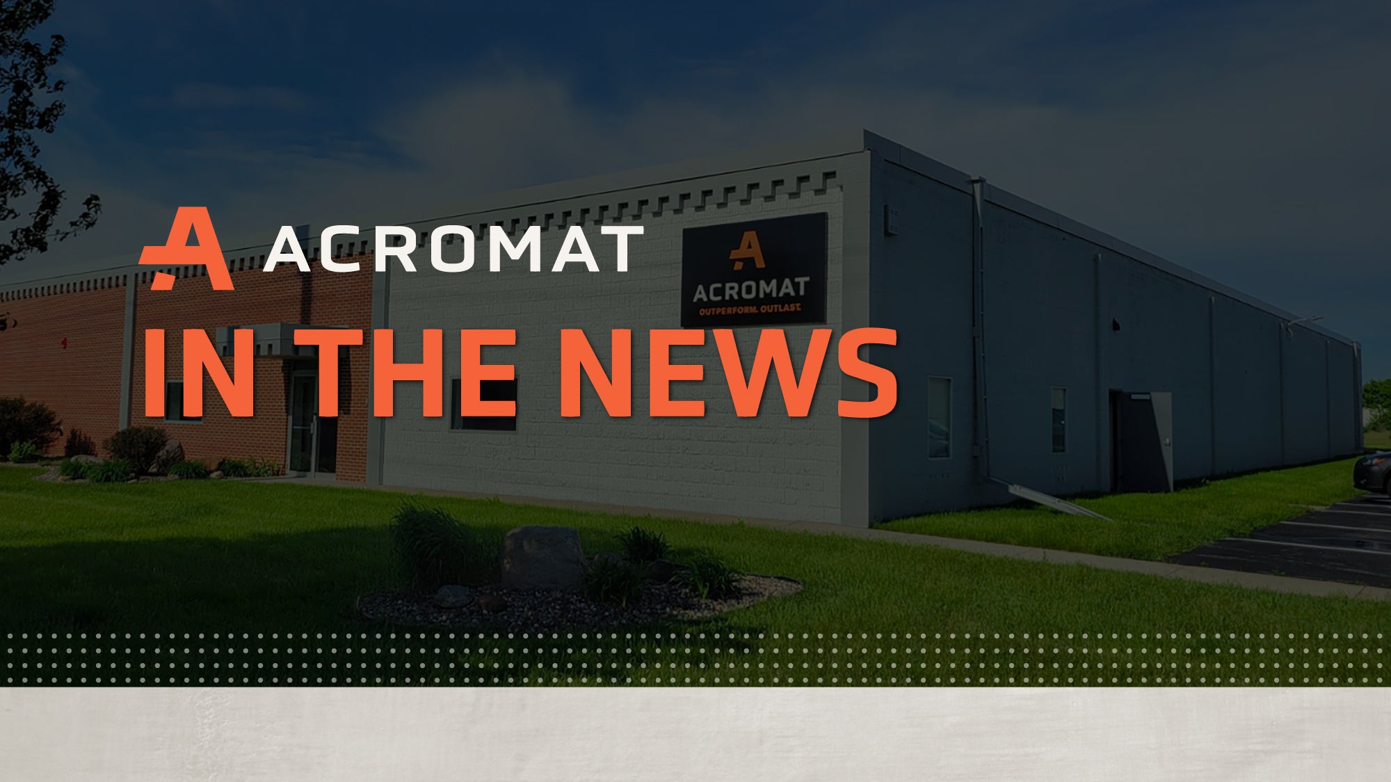 AcroMat Announces New Lifetime Performance Warranty