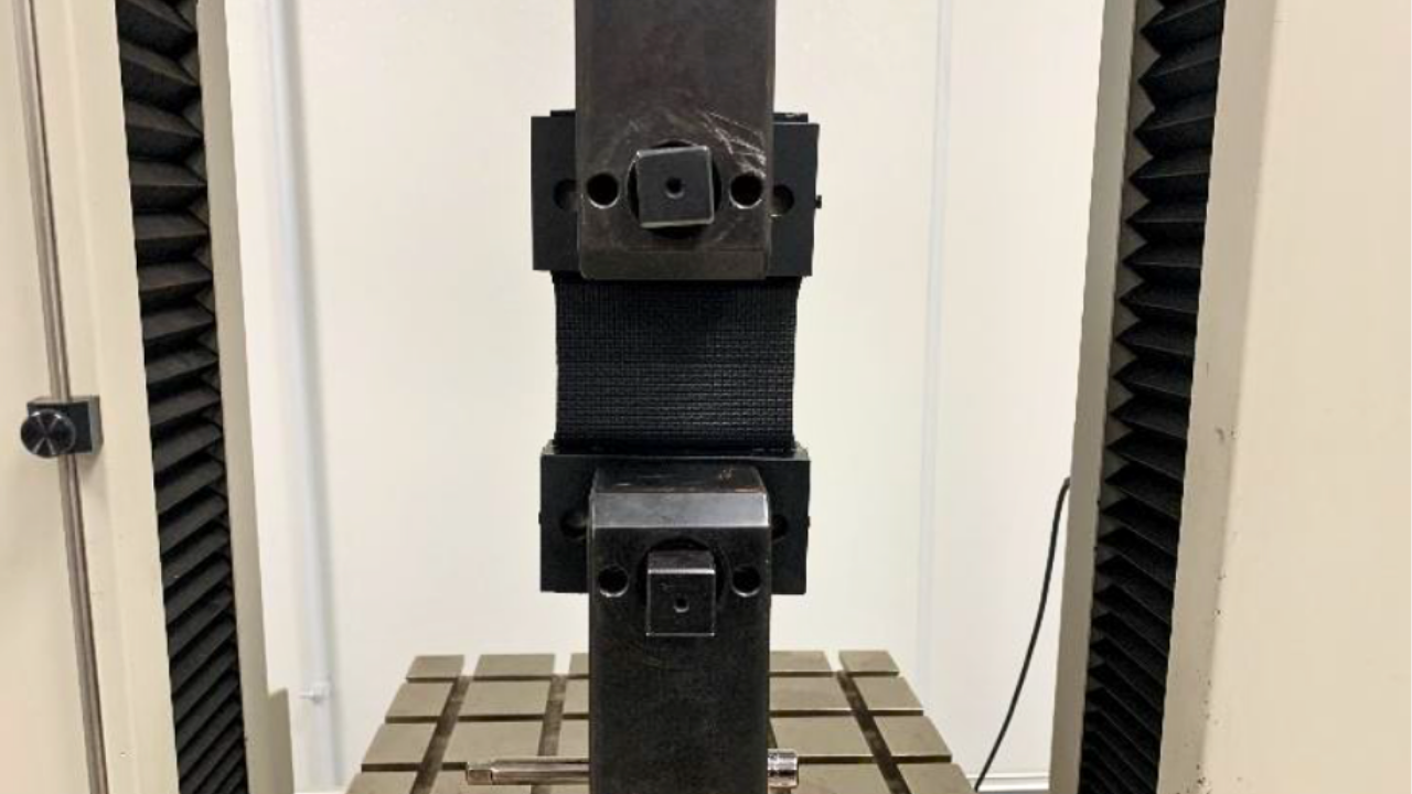 Mechanical Pull Test Verifies AcroMat 100-1 Series Seam Strength