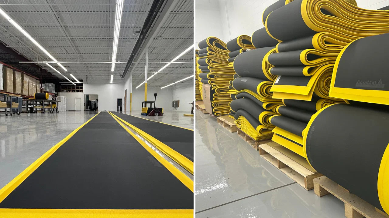 Fortune 500 Receives 1.3 Miles of Mats in 10 Days