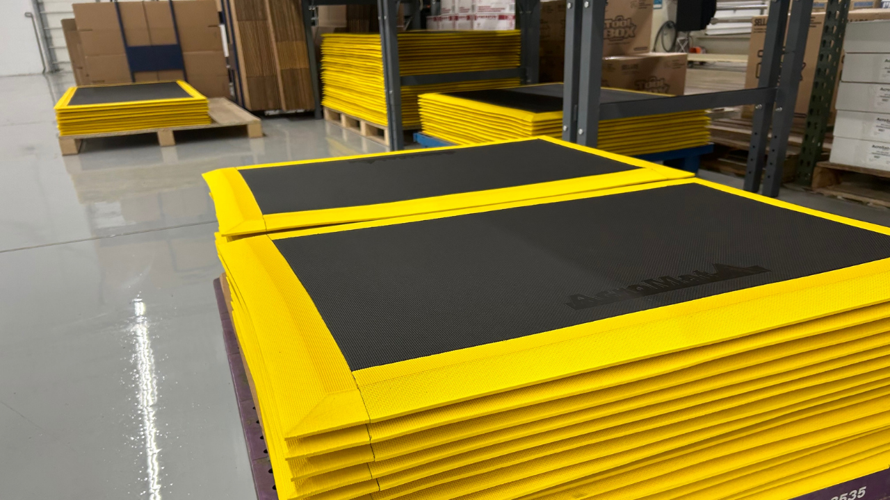 Fortune 500 Receives 1.3 Miles of Mats in 1 Week