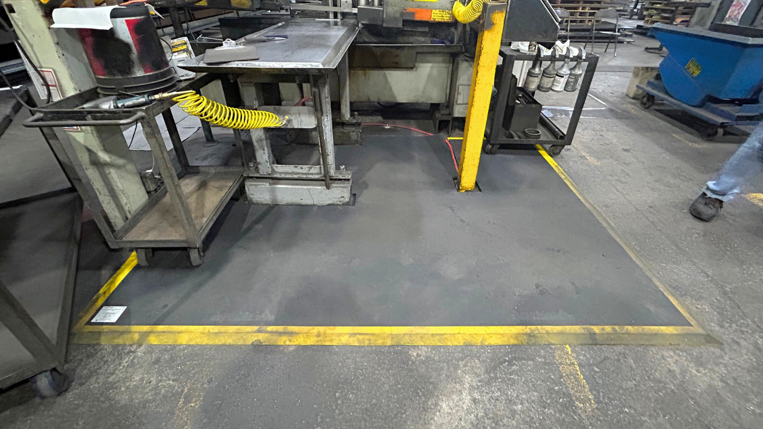 Iowa Molding Tool Eliminates Mat-Related Trip Hazards
