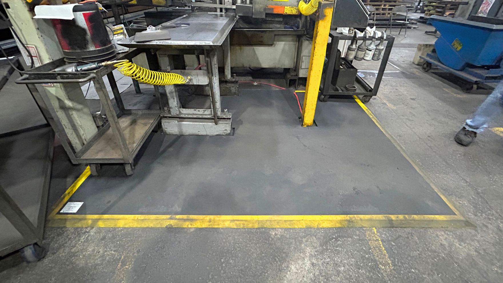 Iowa Molding Tool Eliminates Mat-Related Trip Hazards