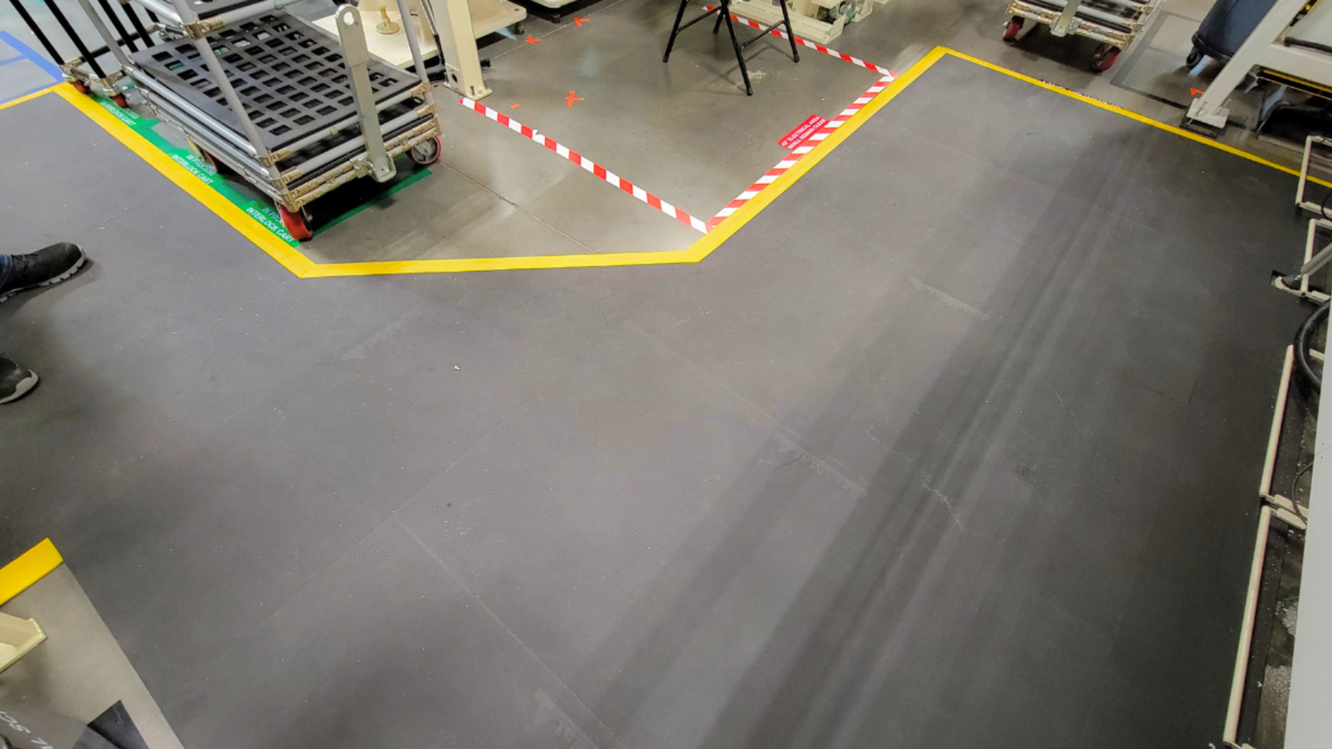 nVent Eliminates Trip Hazards With Custom-Anti-Fatigue Mats