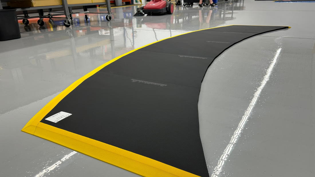 Curved Anti-Fatigue Mat “Huge Win” for Fortune 500