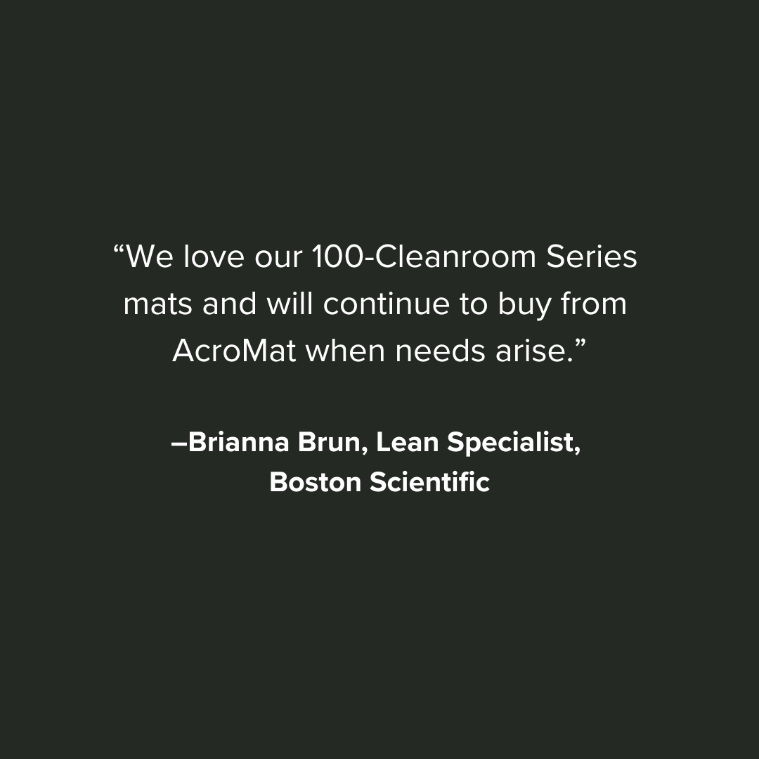 100-Cleanroom Series, Plain Border, 4' Wide | AcroMat