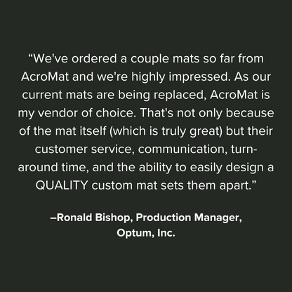 100-Cleanroom Series, Plain Border, 4' Wide | AcroMat