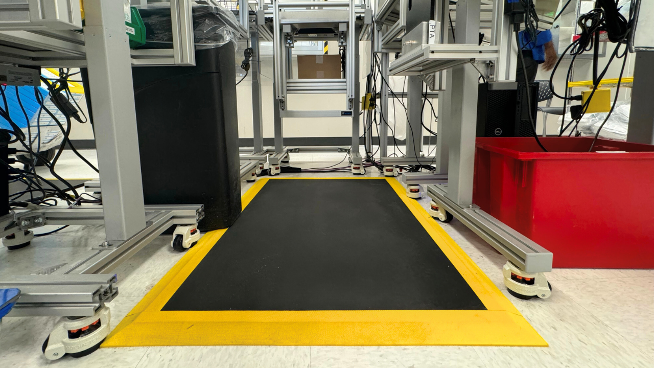 100-1 Series, Yellow Border, 4’ Wide