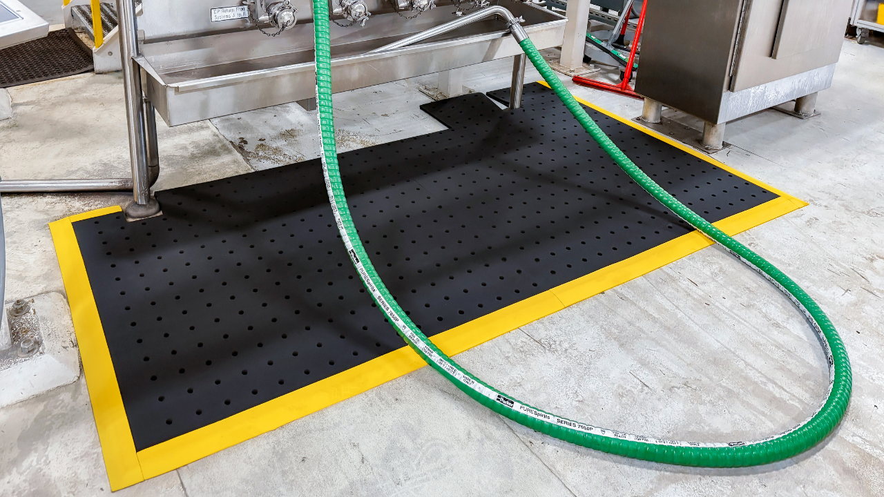 100-1 Series, Yellow Border w/ Drainage Holes